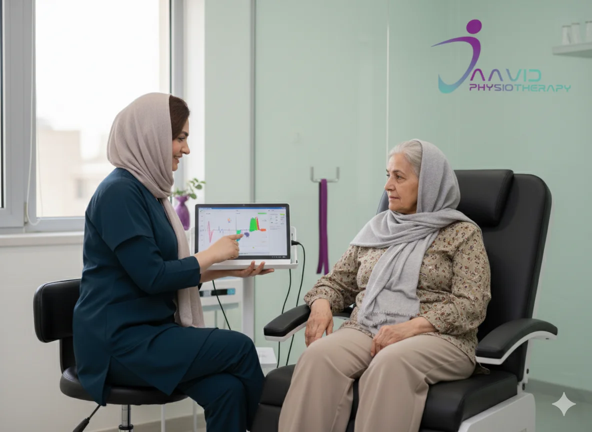 فیزیوتراپی کف لگن در جاوید